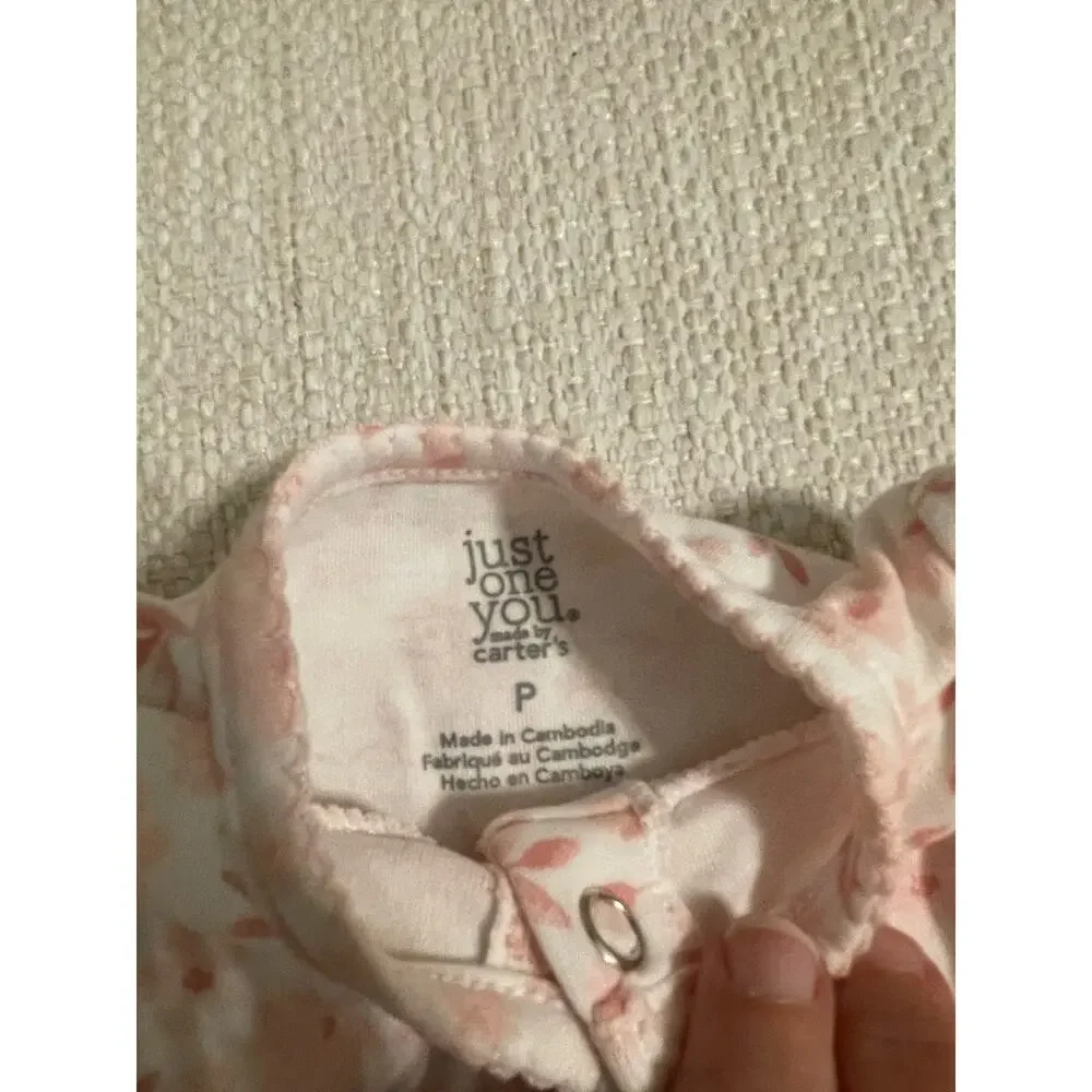 Carter’s Bundle of  4 (four) Preemie / newborn onesies.